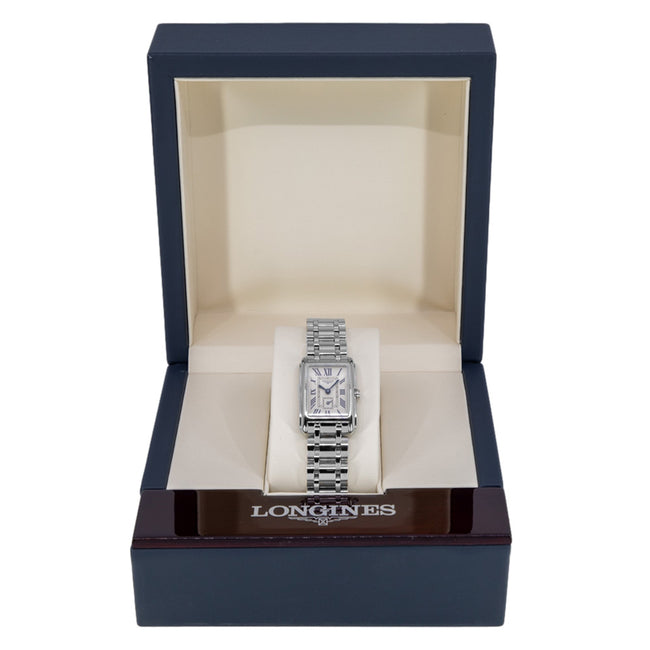 Longines Damen L52554716 Dolce Vita Silber Zifferblatt Edelstahl