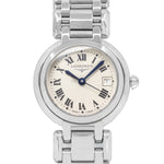 Longines Women's L8.110.4.71.6 PrimaLuna Silver Dial Watch