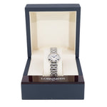 Longines Women's L8.110.4.71.6 PrimaLuna Silver Dial Watch