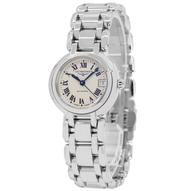 Longines Ladies L8.111.4.71.6  Primaluna Silver Dial Quartz