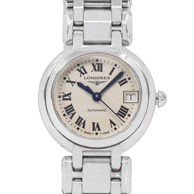 Longines Ladies L8.111.4.71.6  Primaluna Silver Dial Quartz