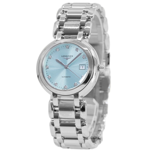 Longines Women's L8.113.4.90.6 Primaluna Blue Dial 30mm Auto