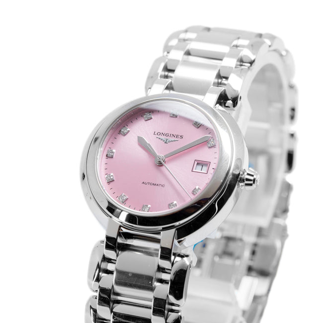 Longines Women's L8.113.4.99.6 Primaluna 30mm Pink Dial Auto