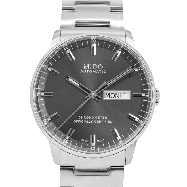 Mido Men's M021.431.11.061.00 Commander Grey Dial Watch