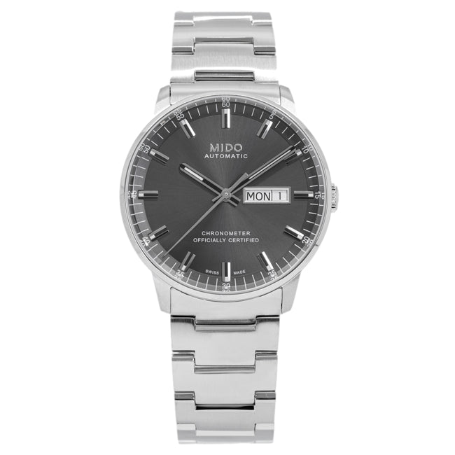 Mido Men's M021.431.11.061.00 Commander Grey Dial Watch