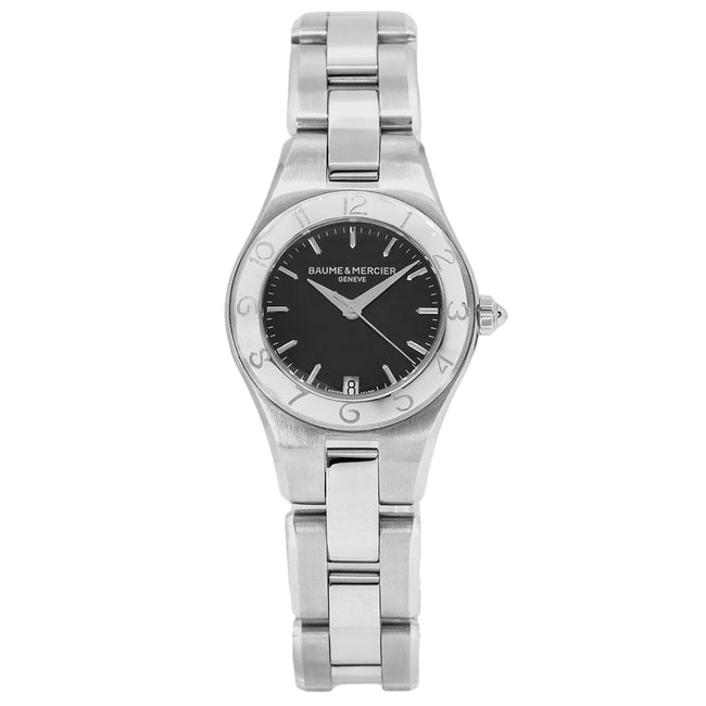 Baume & Mercier Women's 10010 Linea Black Dial Quartz