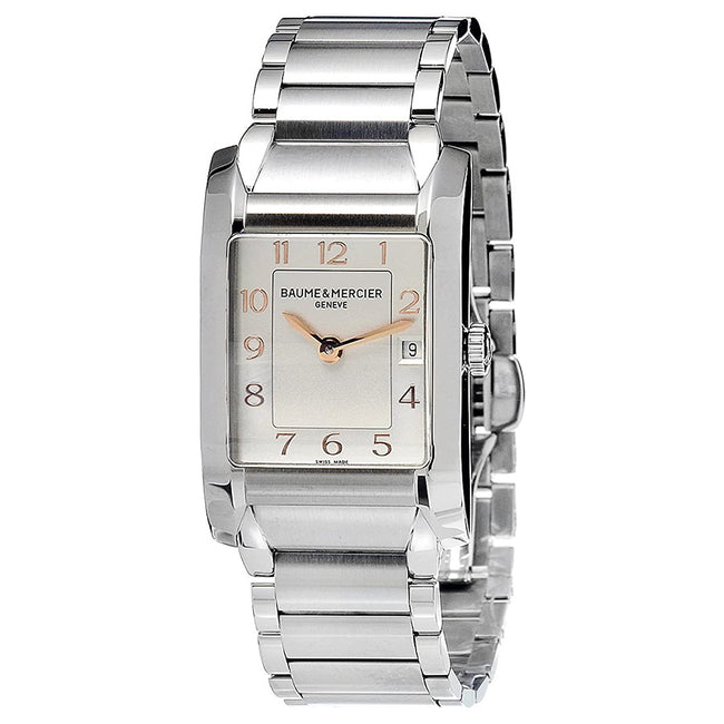 Baume&Mercier Ladies M0A10049 Hampton Silver Dial Watch