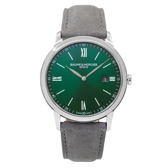 Baume&Mercier Men's M0A10607 Classima Green Dial Quartz