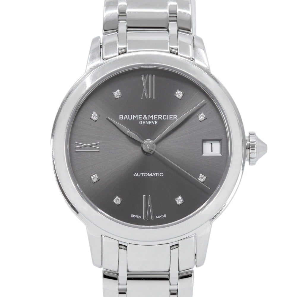 Baume&Mercier Ladies M0A10610 Classima Grey Dial Auto