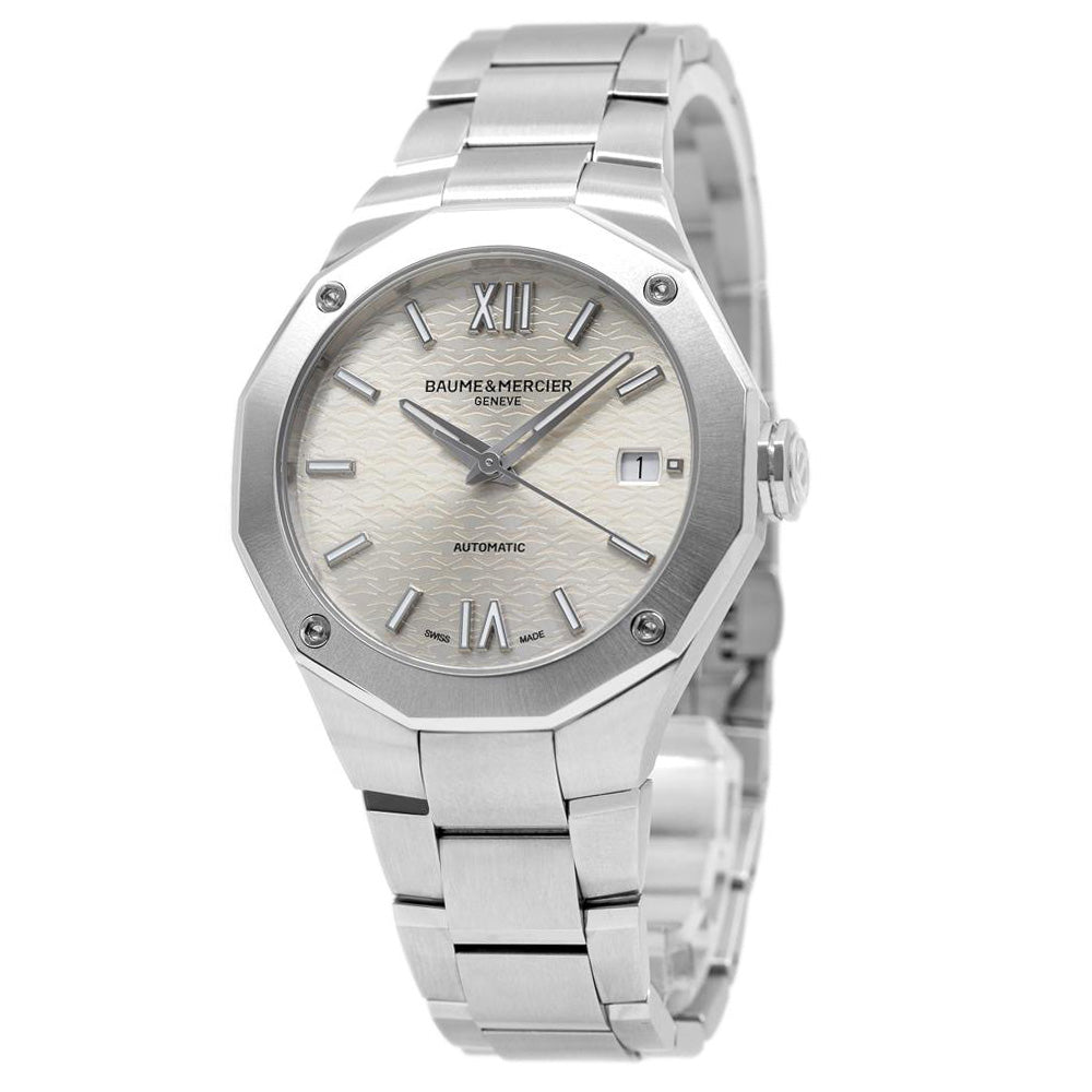 Baume&Mercier Ladies M0A10615 Riviera Silver Dial watch