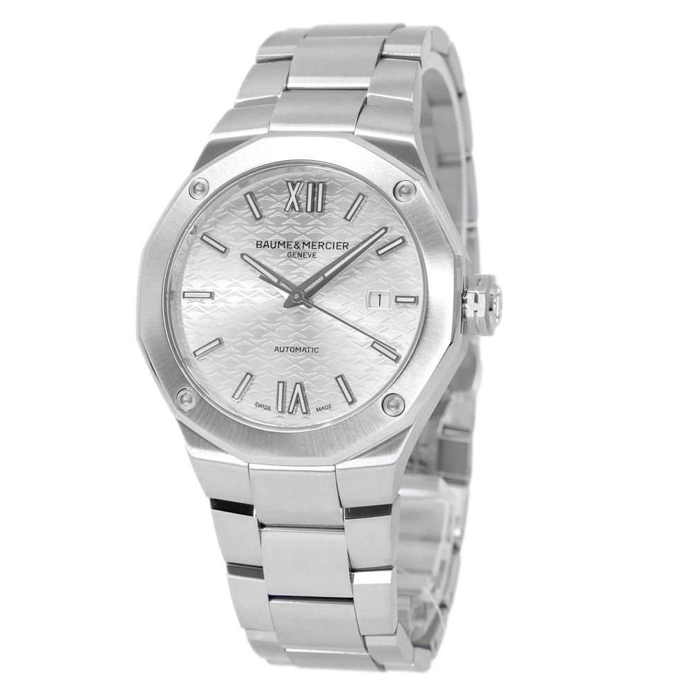 Baume & Mercier  Men's M0A10622 Riviera Silver Dial Watch