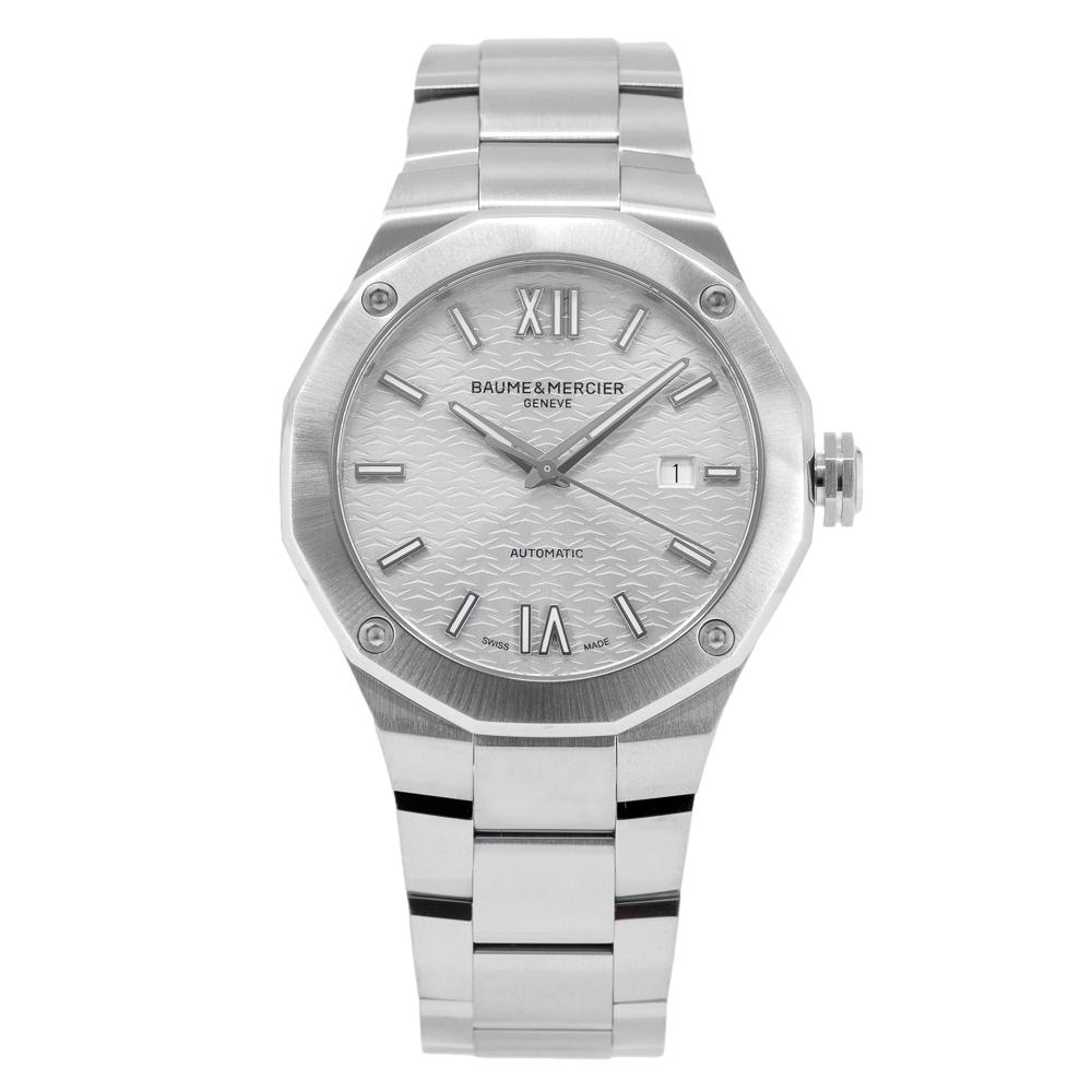 Baume & Mercier  Men's M0A10622 Riviera Silver Dial Watch