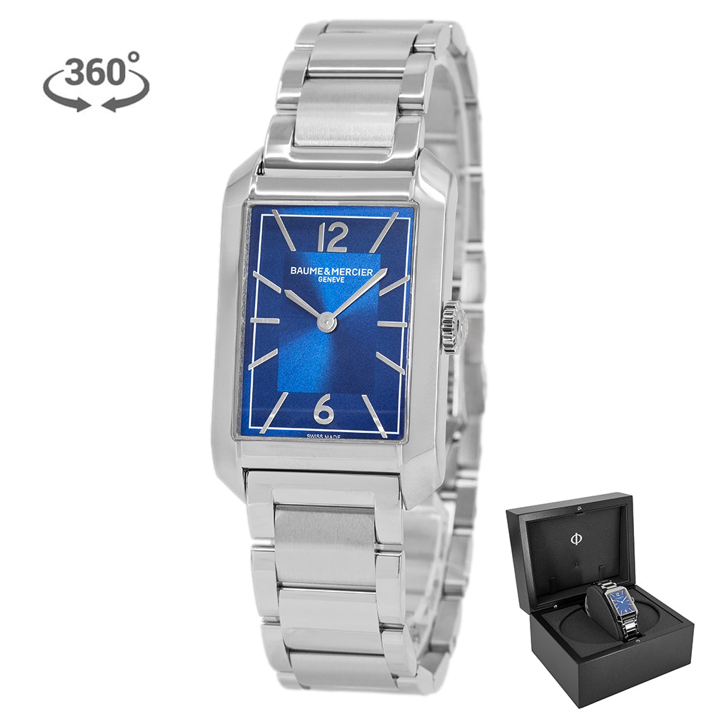 Baume & Mercier Men's M0A10754 Hampton Blue Dial Quartz