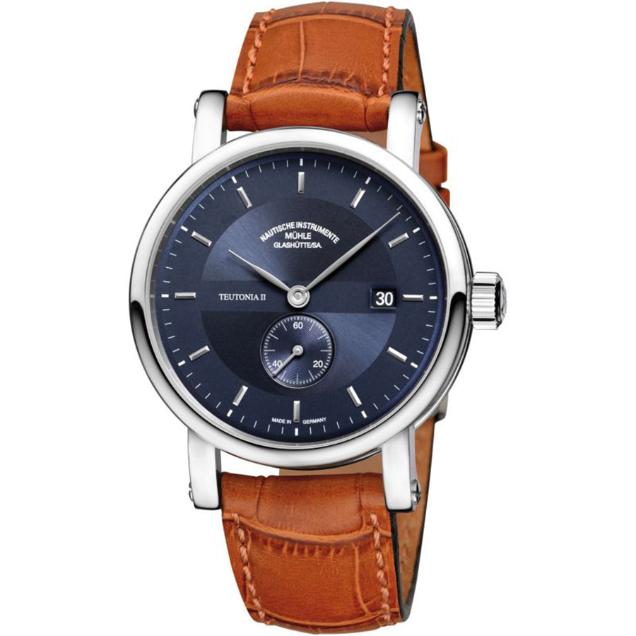 M1-33-42-LB-Muhle Glashutte Men's M1-33-42-LB Teutonia II Kleine Sekunde