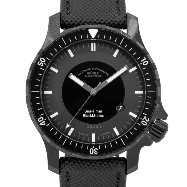 Muhle Glashutte Men's M1-41-83-CB SAR Sea-Timer BlackMotion