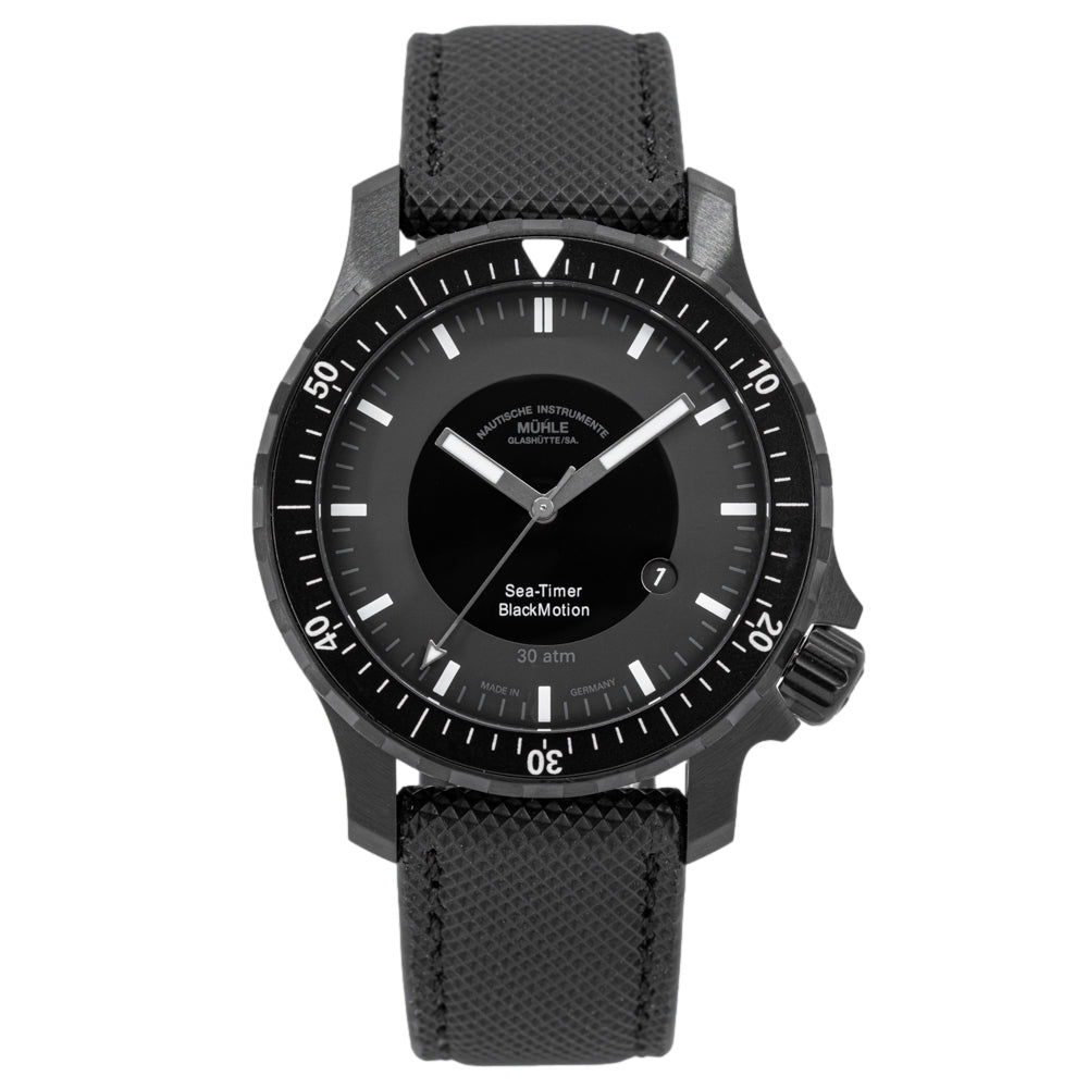 Muhle Glashutte Men's M1-41-83-CB SAR Sea-Timer BlackMotion