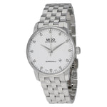 Mido M86004661 Baroncelli White Dial Diamonds Watch