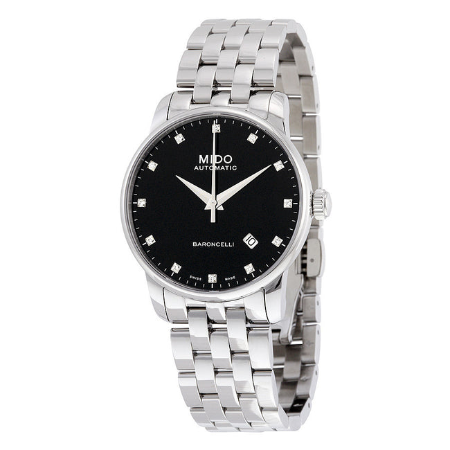 Mido M86004681 Baroncelli Schwarzes Zifferblatt Uhr