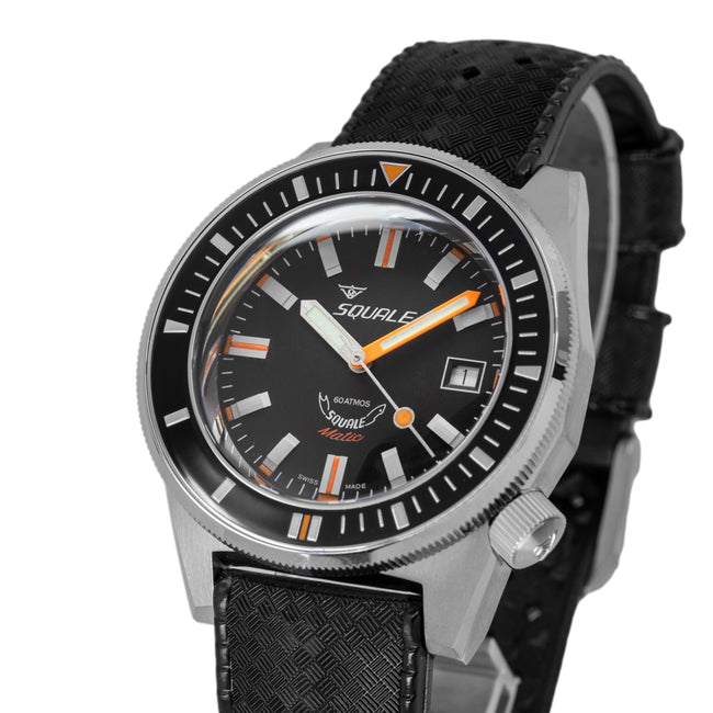 Squale Men's MATICXSG.HT Matic Satin Black 60 ATM Automatic