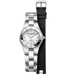 Baume&Mercier Ladies M0A10113 Linea Auto Diamond Set Watch