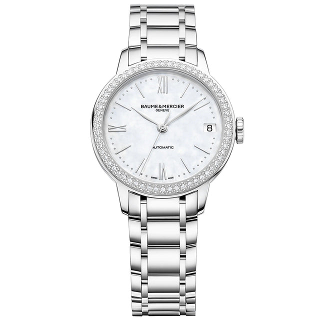 Baume&Mercier Damen 10479 Classima Diamanten gesetzt Uhr