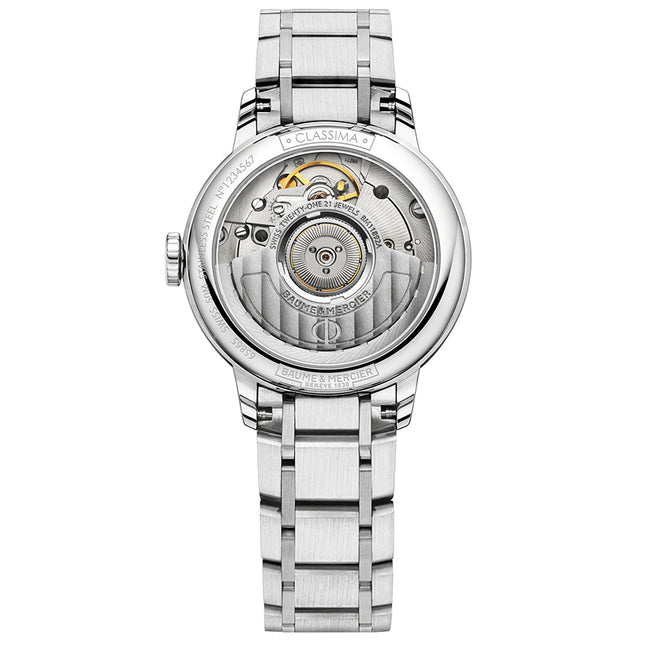 Baume&Mercier Damen 10479 Classima Diamanten gesetzt Uhr