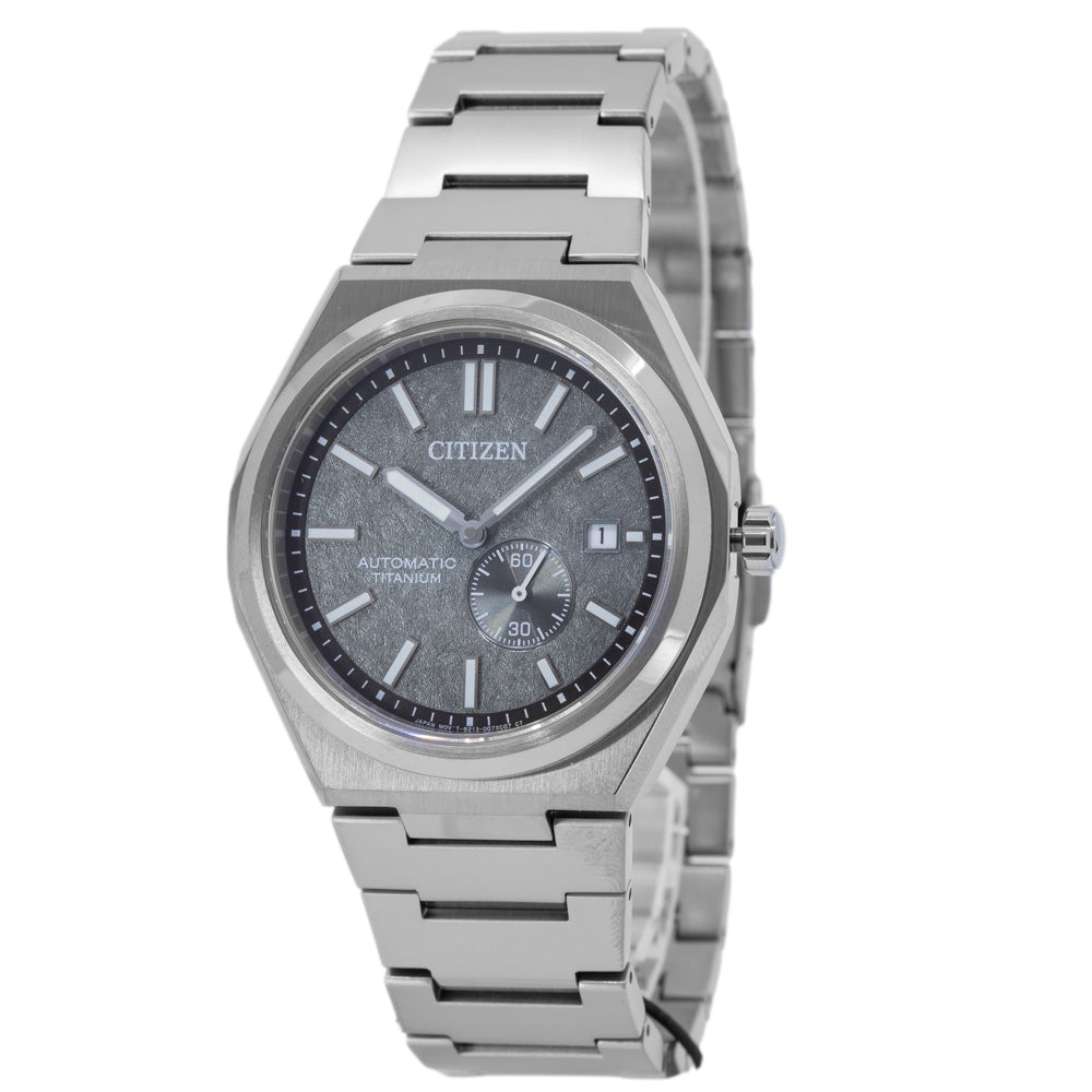 NJ0180-80H-Citizen Men's NJ0180-80H Super Titanium Grey Dial Automatic