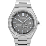 Citizen Men's NJ0180-80H Super Titanium Grey Dial Automatic