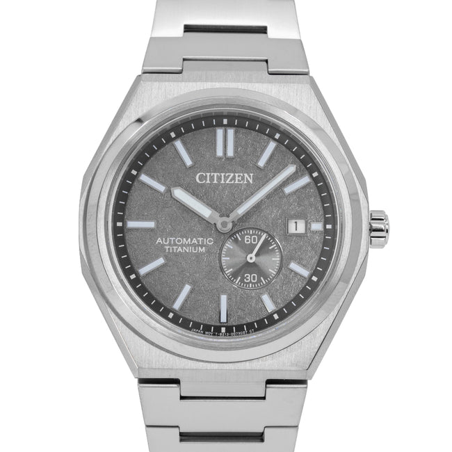 Citizen Men's NJ0180-80H Super Titanium Grey Dial Automatic