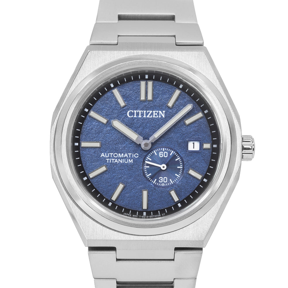 Citizen Men's NJ0180-80L Super Titanium Blue Dial Auto