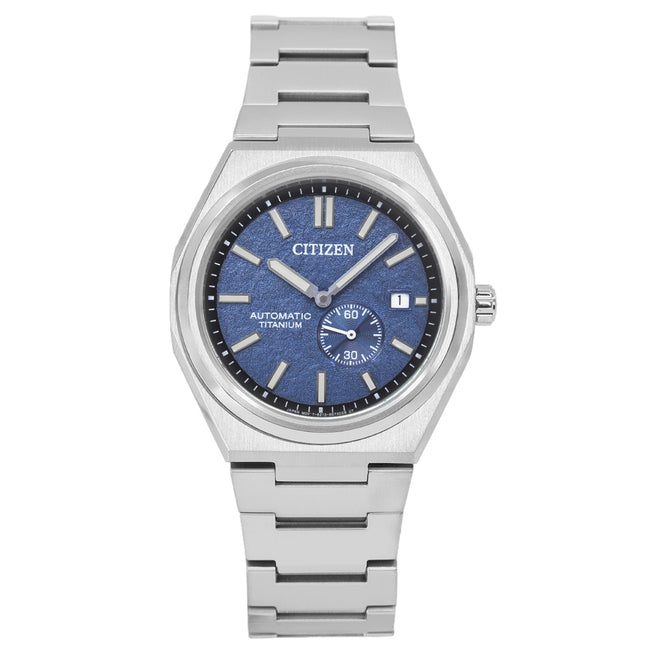 Citizen Men's NJ0180-80L Super Titanium Blue Dial Auto