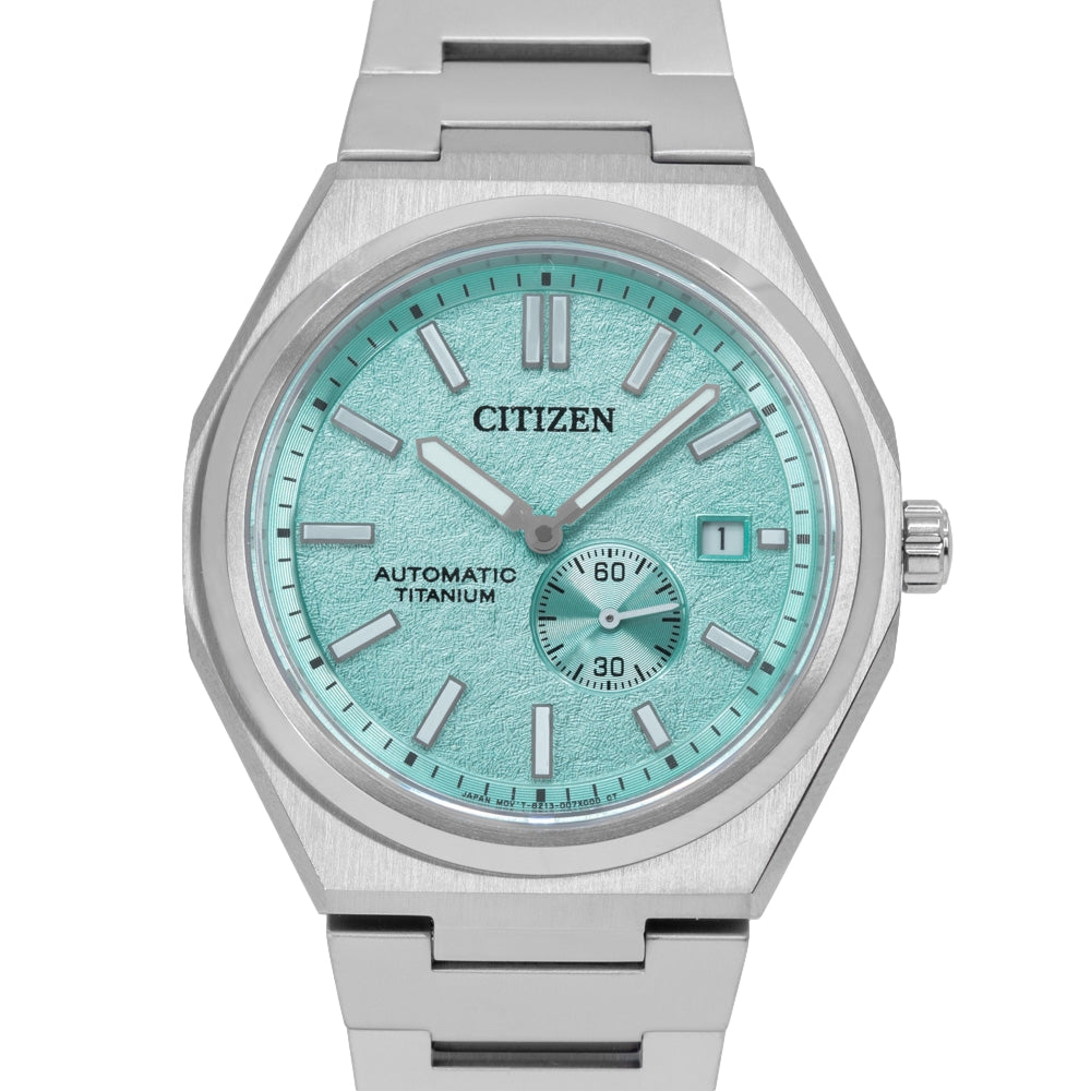 Citizen Men's NJ0180-80M Super Titanium Lightgreen Dial Auto