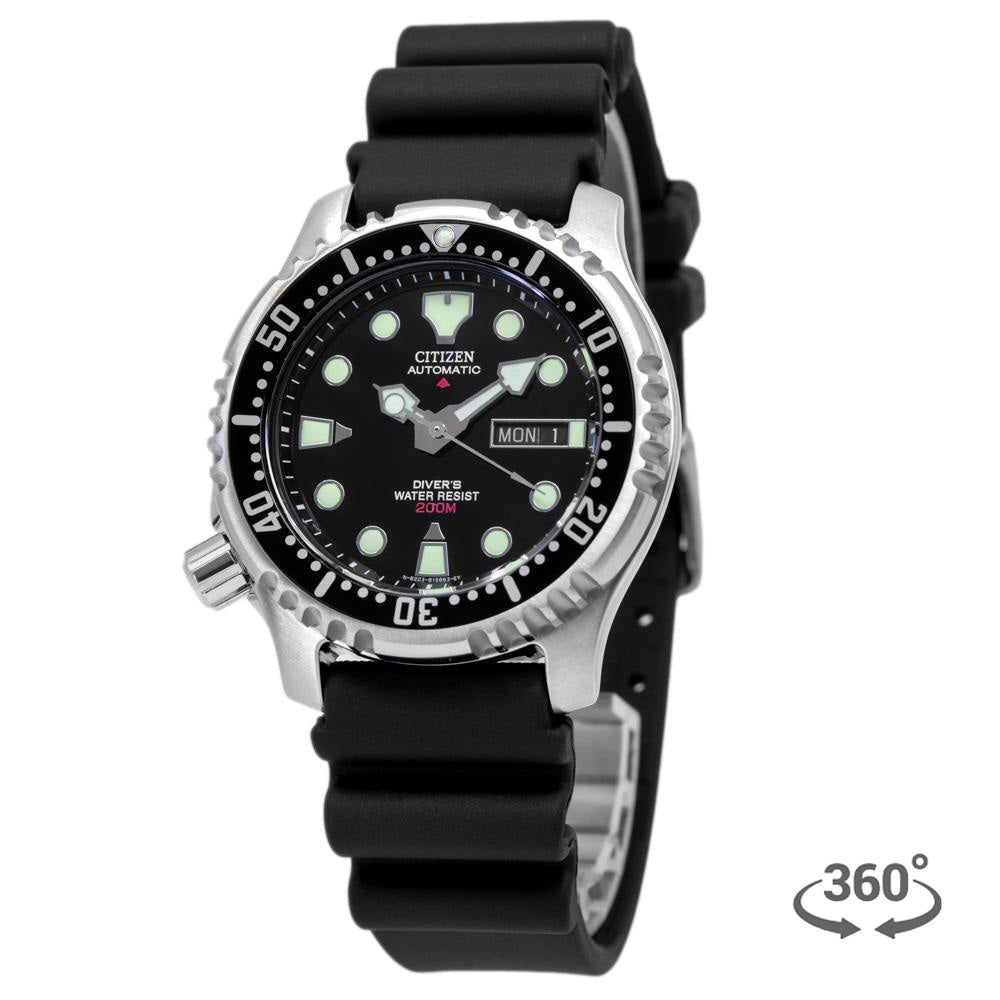 NY0040-09E-Citizen Men's NY0040-09E Promaster Black Dial Automatic