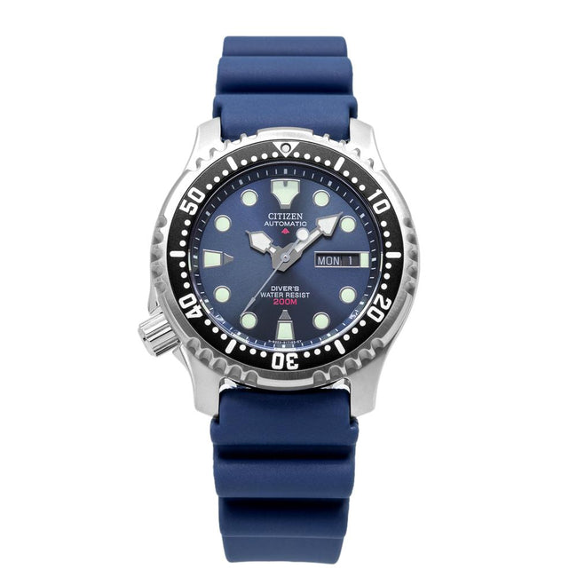 Citizen Herrenuhr NY0040-17L Promaster Diver's Auto Blau