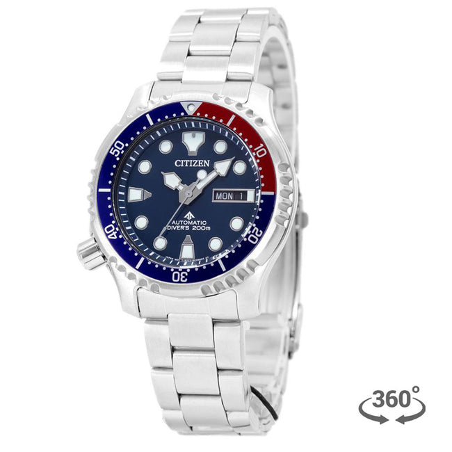 NY0086-83L-Citizen Men's NY0086-83L Drivers 200mt Blue Dial Auto