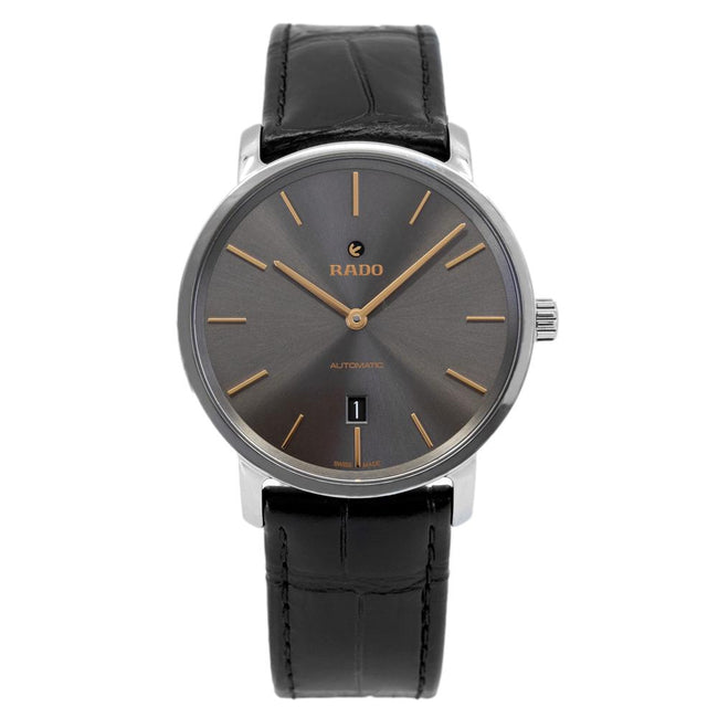 Rado Men's R14067156 Diamaster Thinline Dark Watch