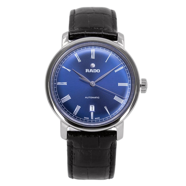 Rado Men's R14806206 Diamaster Blue Dial Watch