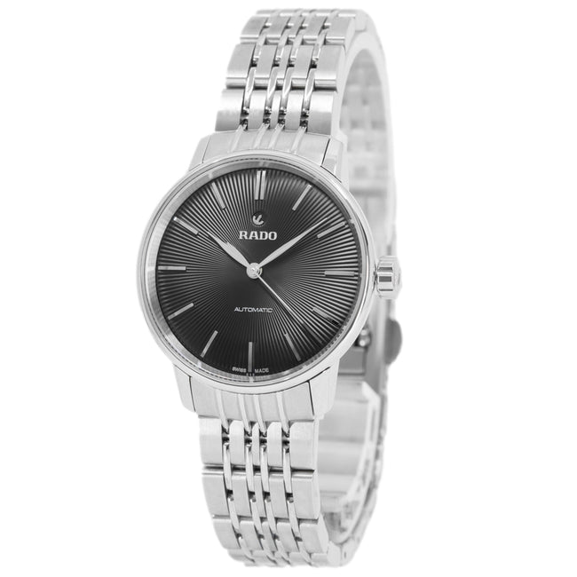 Rado Women's R22862154 Coupole Classic Black Dial Automatic