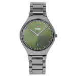 Rado Men's R27088312 True Thinline Green Dial Automatic