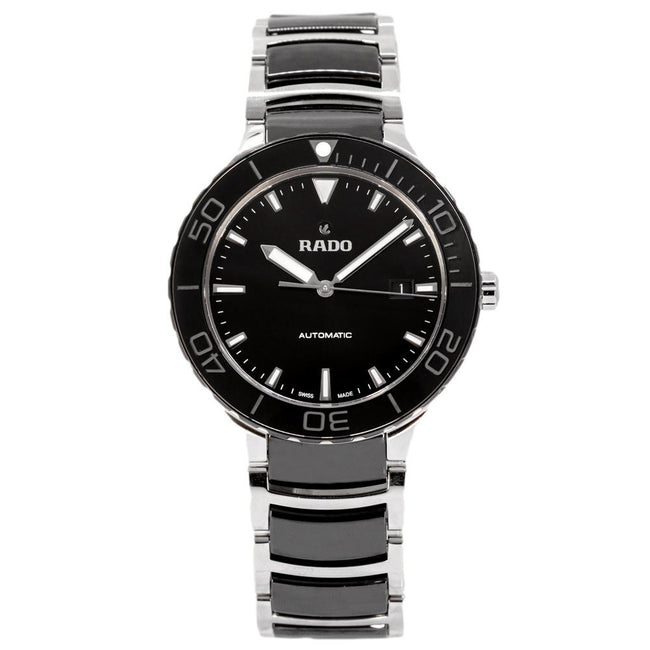 Rado Ladies R30002162 Centrix Black Dial Auto Watch