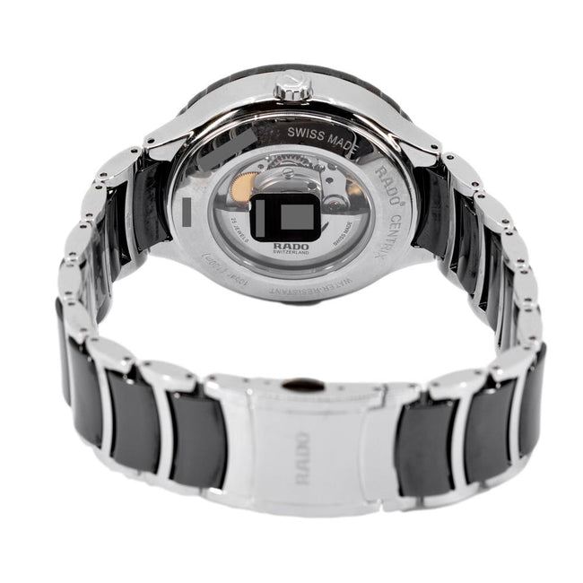 Rado Ladies R30002162 Centrix Black Dial Auto Watch