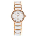 Rado Women's R30019744 Centrix White Dial Diamonds Automatic