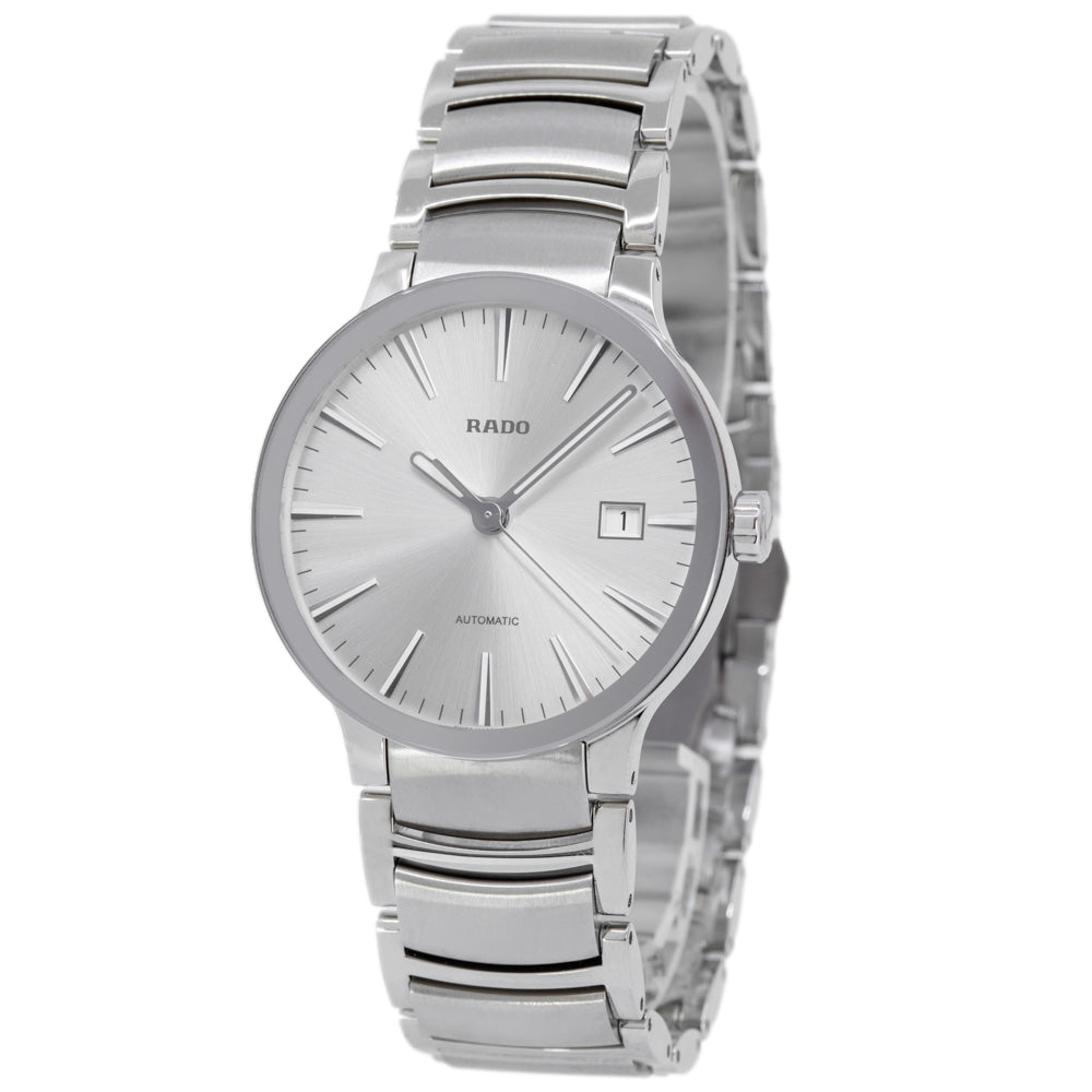 Rado Men's R30939103 Centrix Silver Dial Automatic