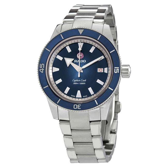 Rado Men's R32105203 Captain Cook Blue Dial Automatic