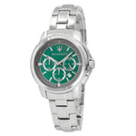 Maserati Men's R8873621017 Sucesso Chrono Green Dial Watch