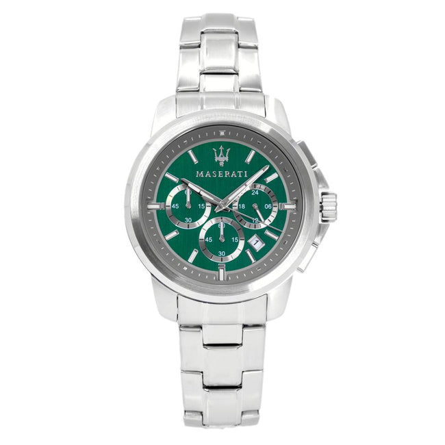 Maserati Men's R8873621017 Sucesso Chrono Green Dial Watch