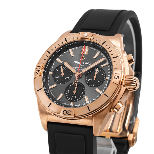 Breitling RB0134101B1S1 Chronomat B01 42mm Red Gold Auto