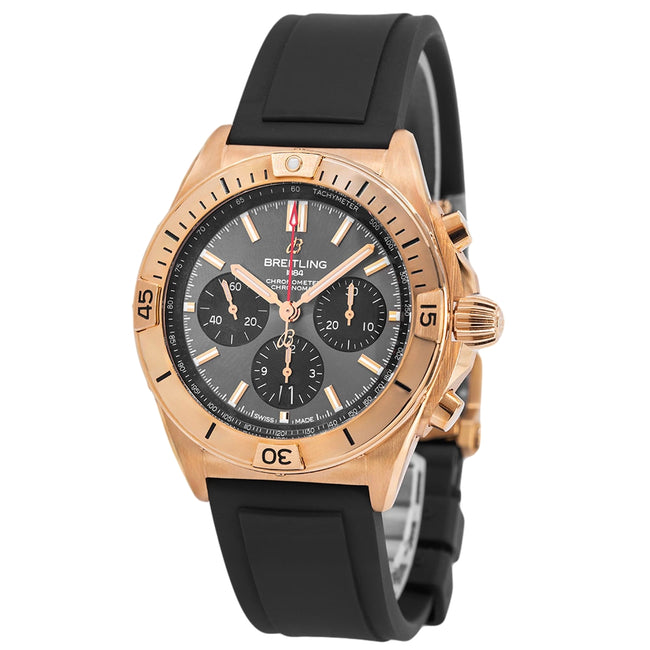 Breitling RB0134101B1S1 Chronomat B01 42mm Red Gold Auto