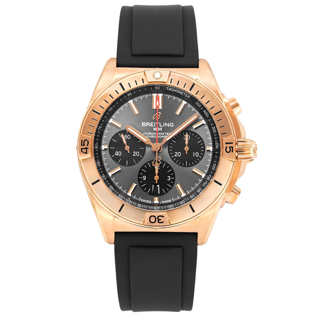 Breitling RB0134101B1S1 Chronomat B01 42mm Red Gold Auto