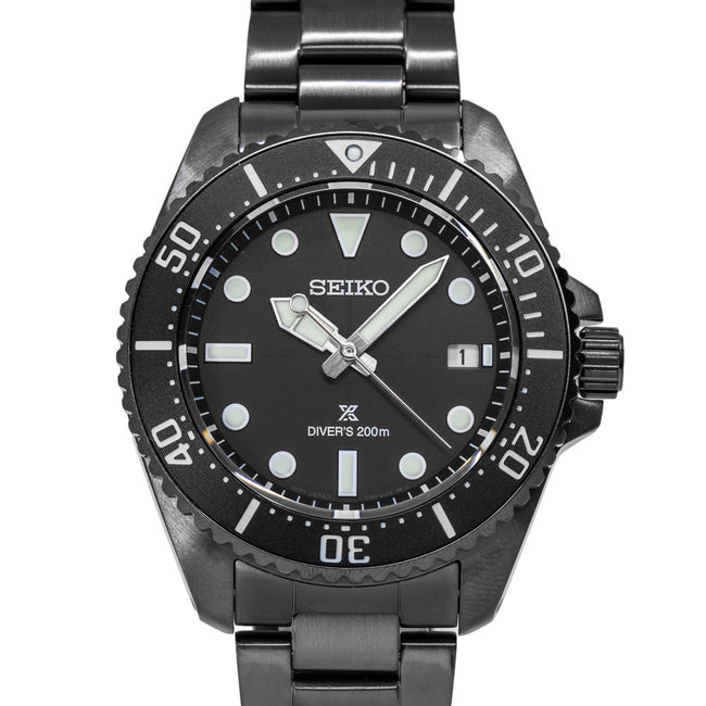 Seiko Men's SNE599P1 Prospex 20ATM 41mm Solar Diver